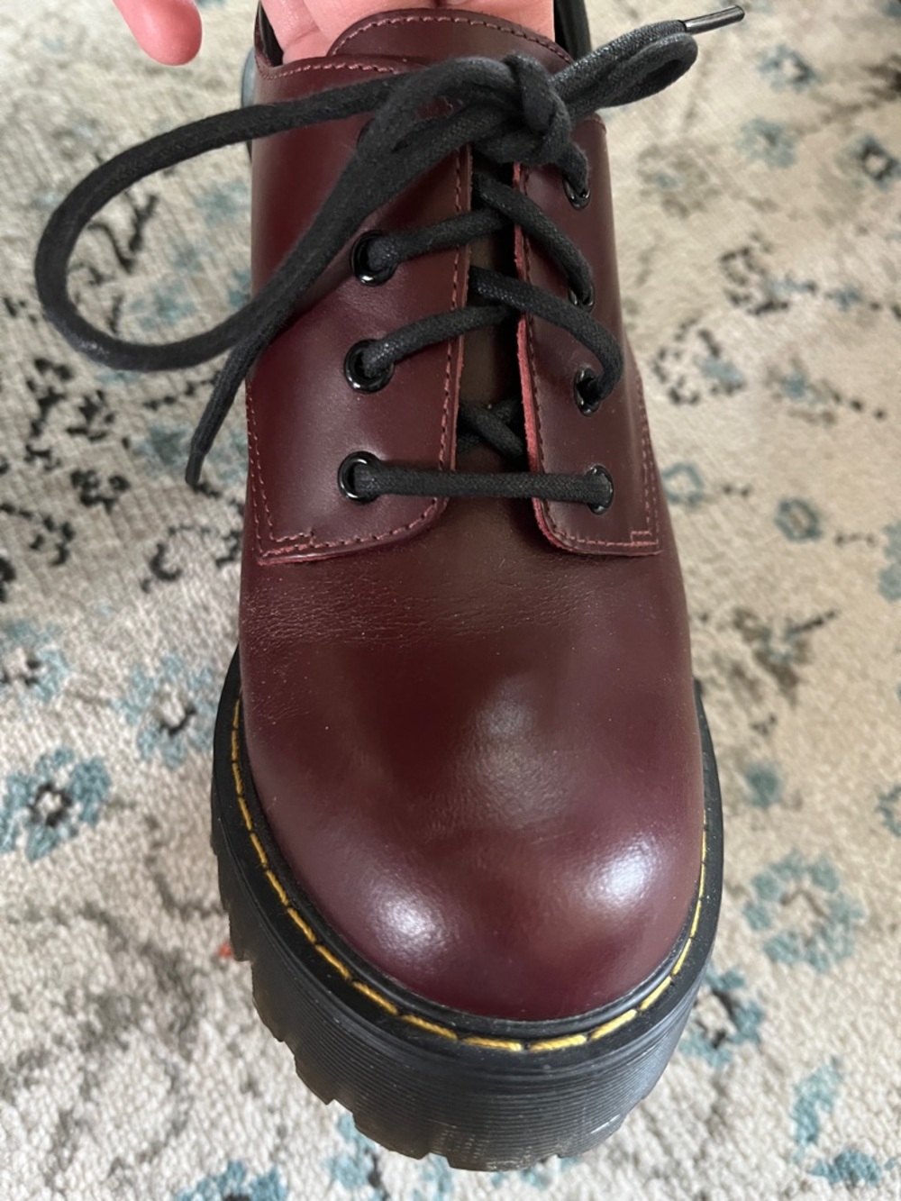 Dr. Martens Salome Platform Lace-Up Oxfords Size 7 - Picture 4 of 17